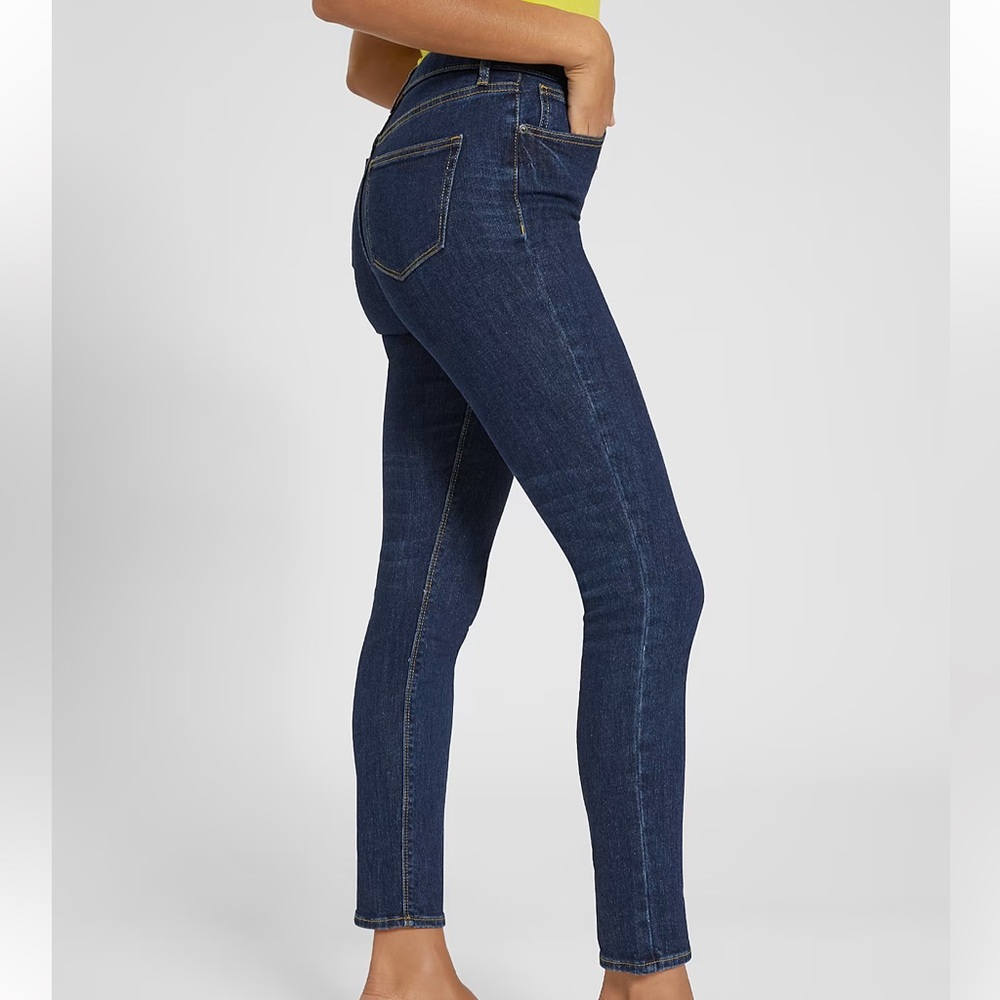 New York & Co. Low-Waisted Skinny Jeans - Dark Wash —LIKE NEW—